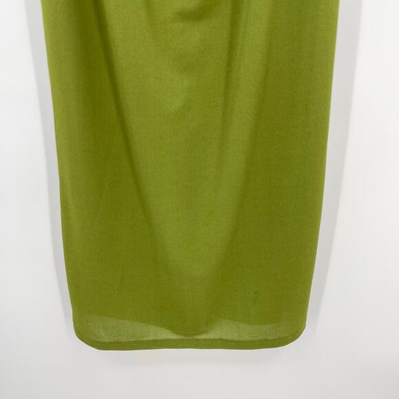 Alex Perry | Strapless Sweetheart Ruched Dress in Fern US 0 w/ Tags - Picture 12 of 16
